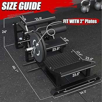 Amazon | syedee ヒップスラストマシン 大臀筋ブリッジマシン