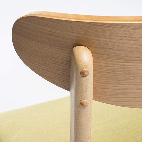 Miniatura 8 de Helen té verde telaacabado de roble silla de comedor (Set de 2)