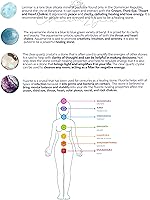 Vista 26 de Precious Gemstone Natural Crystal Healing Bracelet, Rutilated Quartz, Moonstone, Quartz Handmade Original Design Bracelet