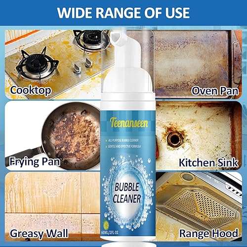 Miniatura 3 de Espuma limpiadora de cocina para hornos, paquete de 2