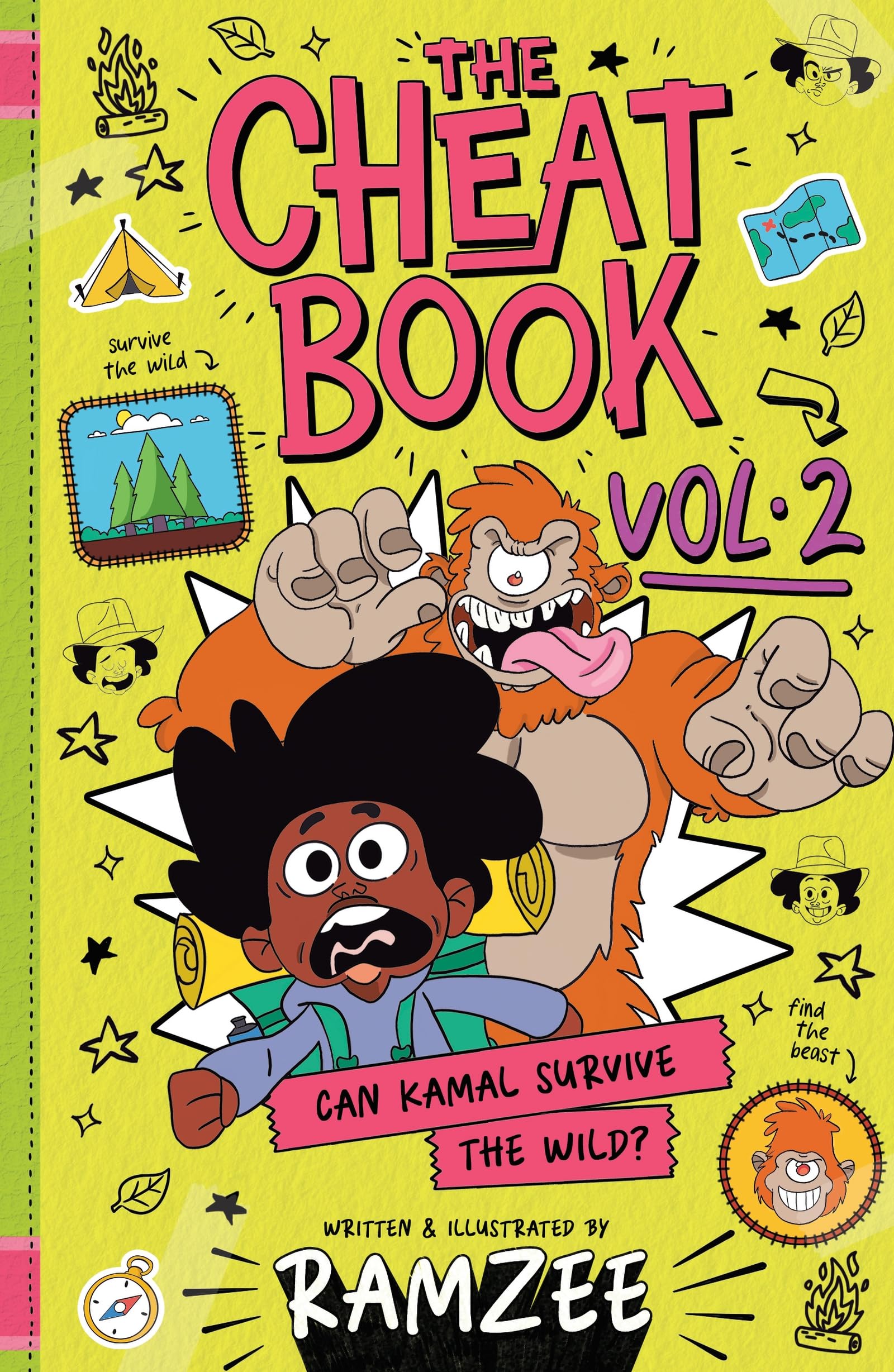 The Cheat Book (vol.2): A laugh-out-loud illustrated series for kids