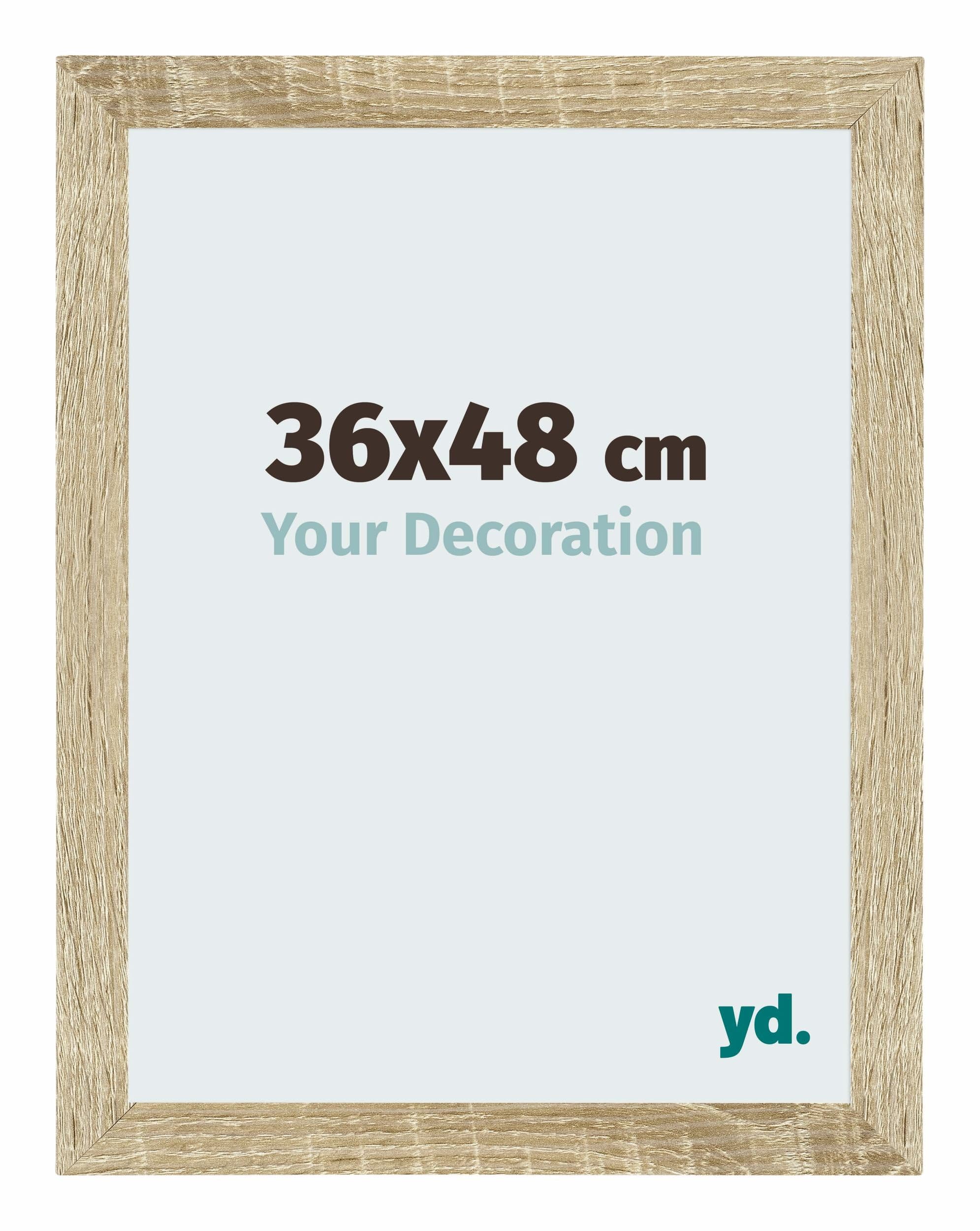 Your Decoration - Puzzle frame 36x48 - Sonoma Oak - Puzzle frame 500-1000 Pieces - MDF Photoframe - Mura