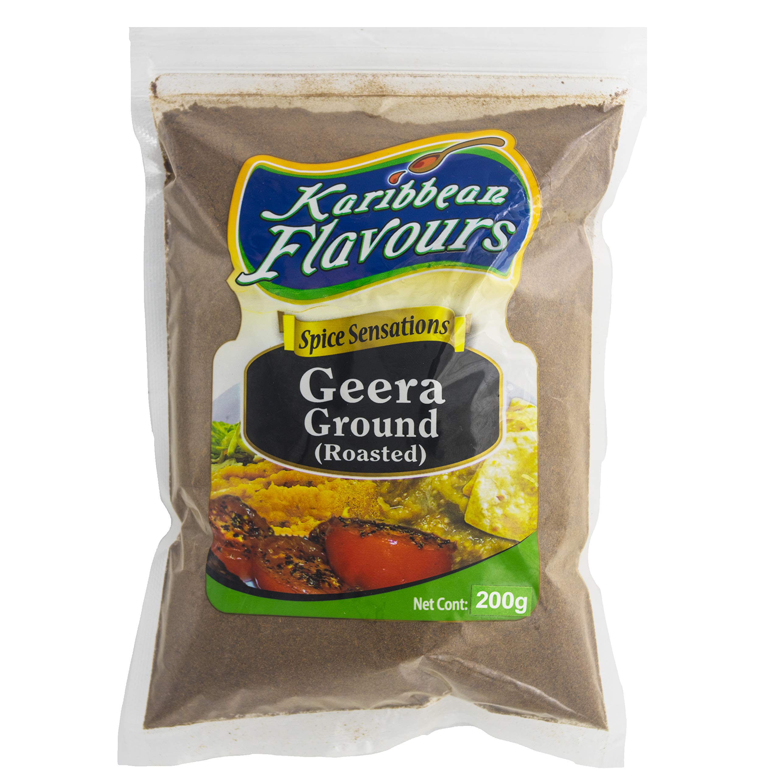 Karibbean Flavours Roasted Ground Geera (Cumin) (Roast Geera 200g)