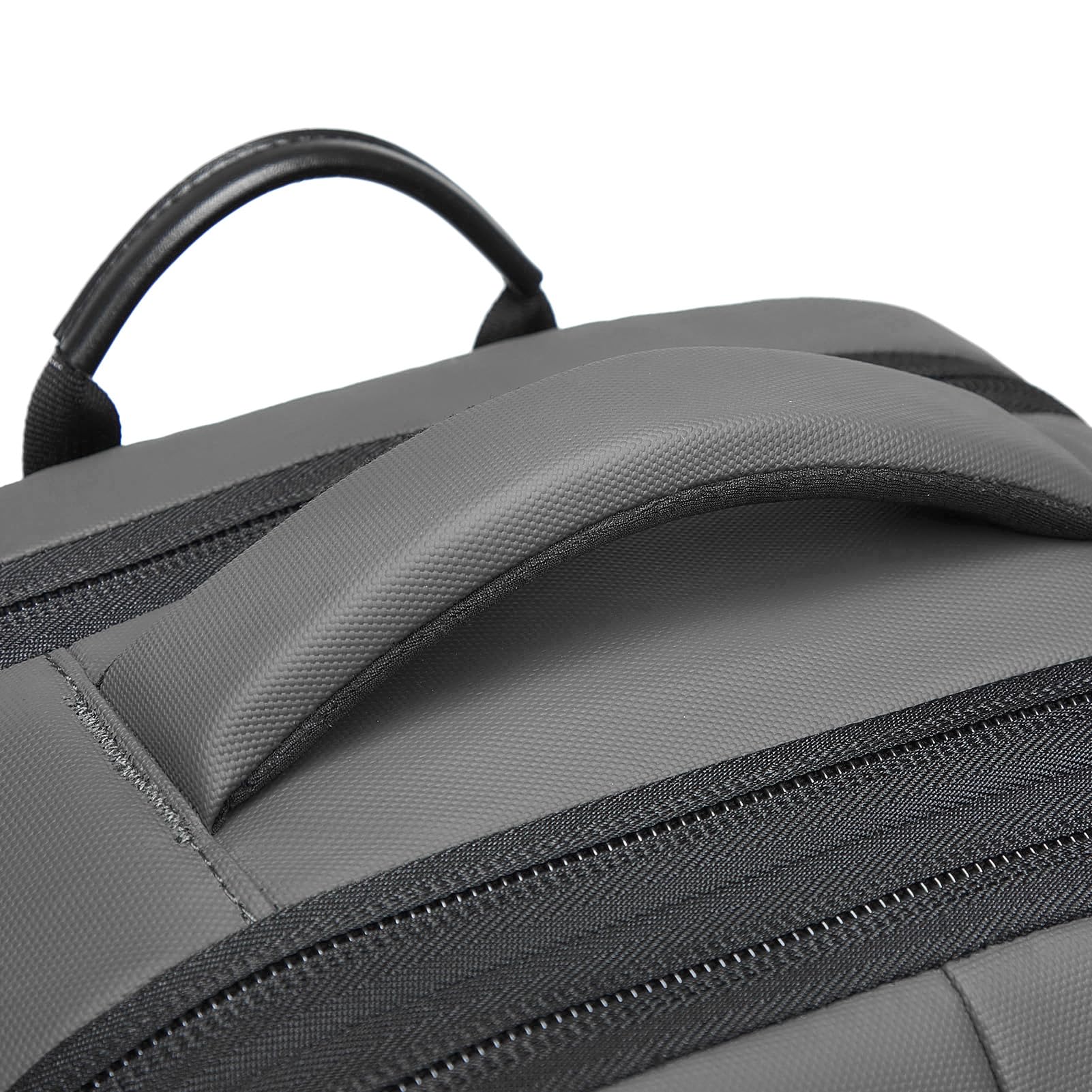 Zaino da Viaggio a Compressione a Tenuta di Vuoto, Zaino per Laptop Aziendale Antipioggia Espandibile da 25 a 60 Litri per Viaggiatori D'affari (GREY)