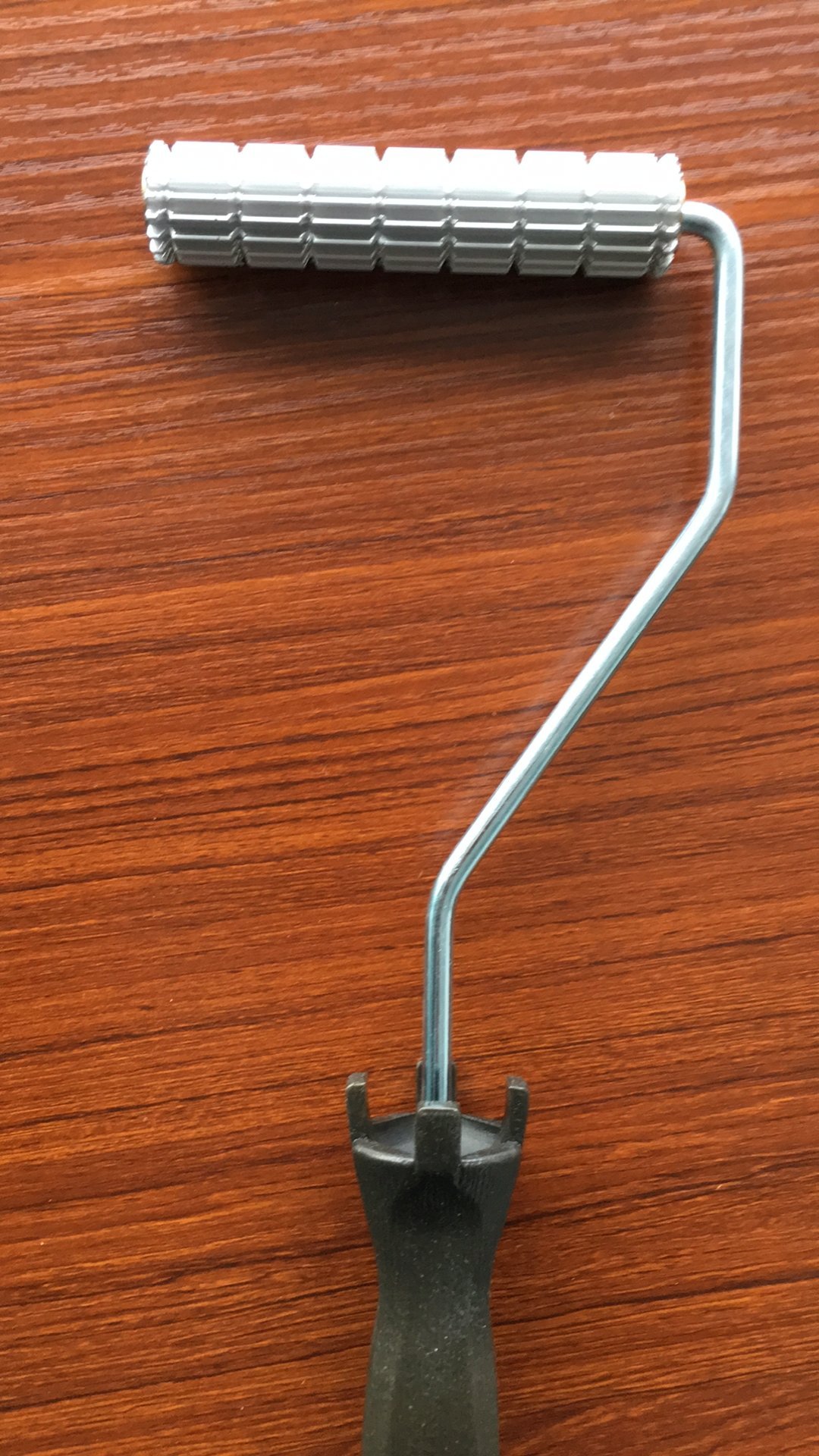 3 4 x 3 SLOTTED PADDLE ROLLER fiberglass laminating roller bubble roller for resin Laminating Roller project kit — view 2