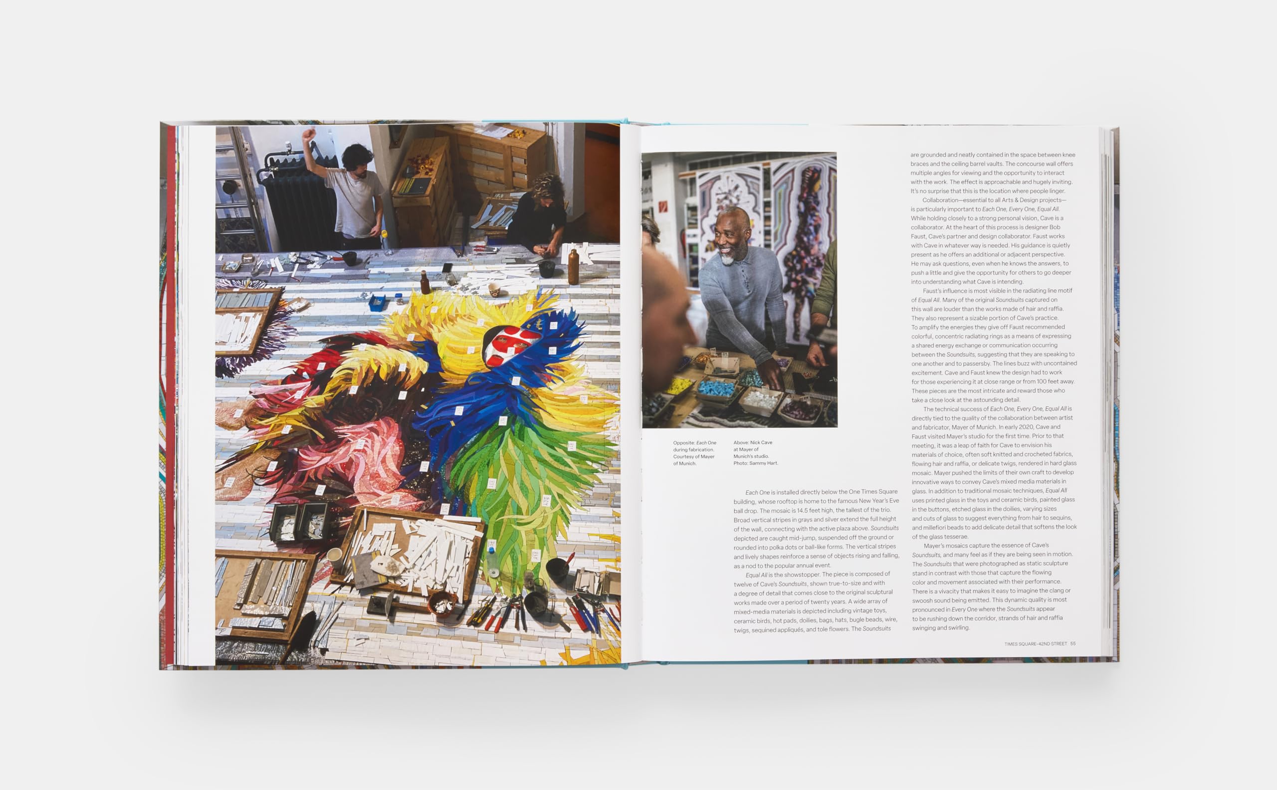 Contemporary art underground: Mta Arts & Design New York