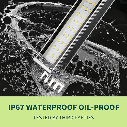 Miniatura 4 de Tubo de luz de taller LED, lámpara a prueba de explosiones de 20W IP67, iluminación de máquina CNC, lámpara de trabajo industrial para torno