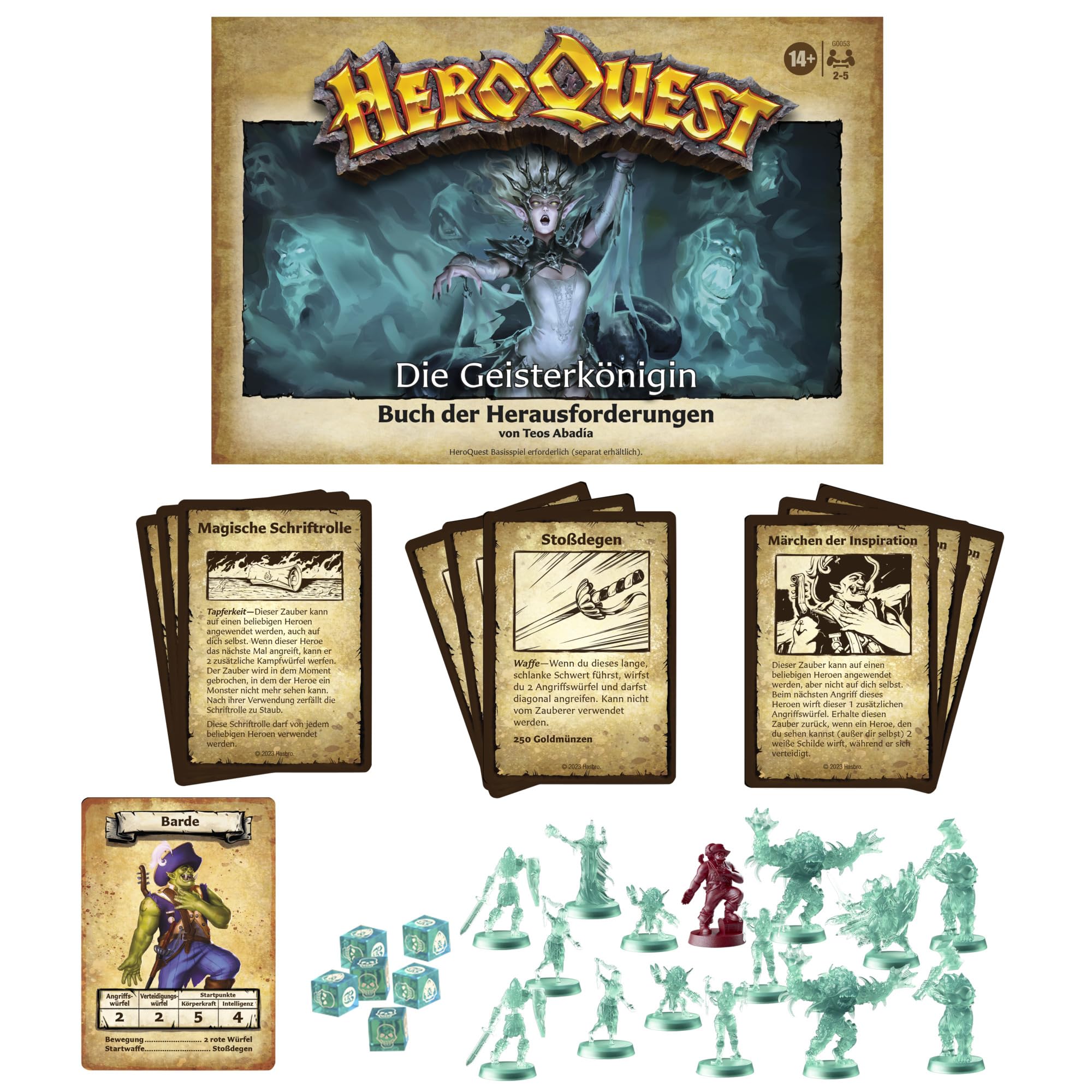 HeroQuest Die Geisterkönigin Abenteuerpack, HeroQuest Basisspiel erforderlich, White
