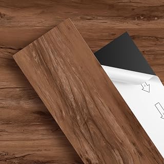 ATOPOSE Vinyl Plank Flooring Peel and Stick,37-Pack Wood Texture,54 Sq.Ft