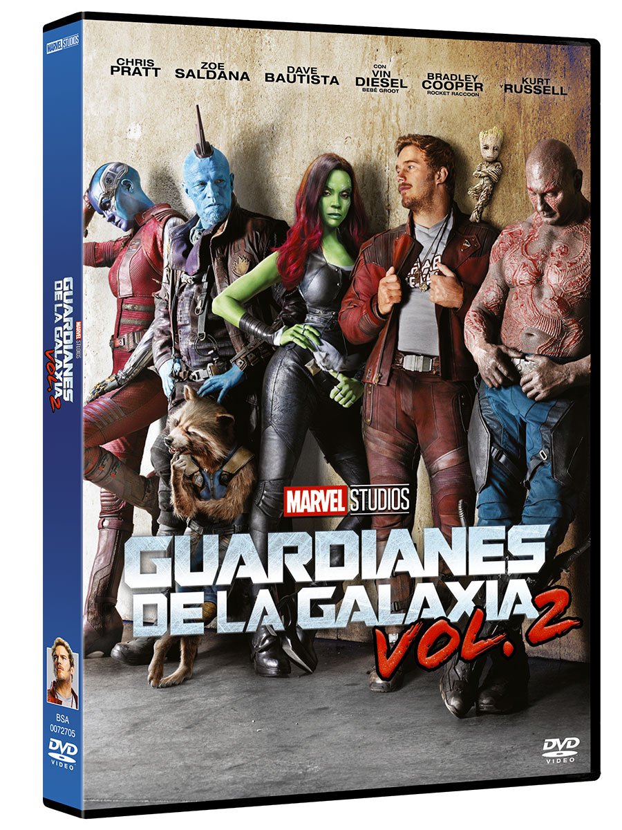 Guardians of the Galaxy Vol. 2 (GUARDIANES DE LA GALAXIA VOL.2 - DVD -, Spain Import, see details for languages)