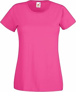 pink crew neck shirt
