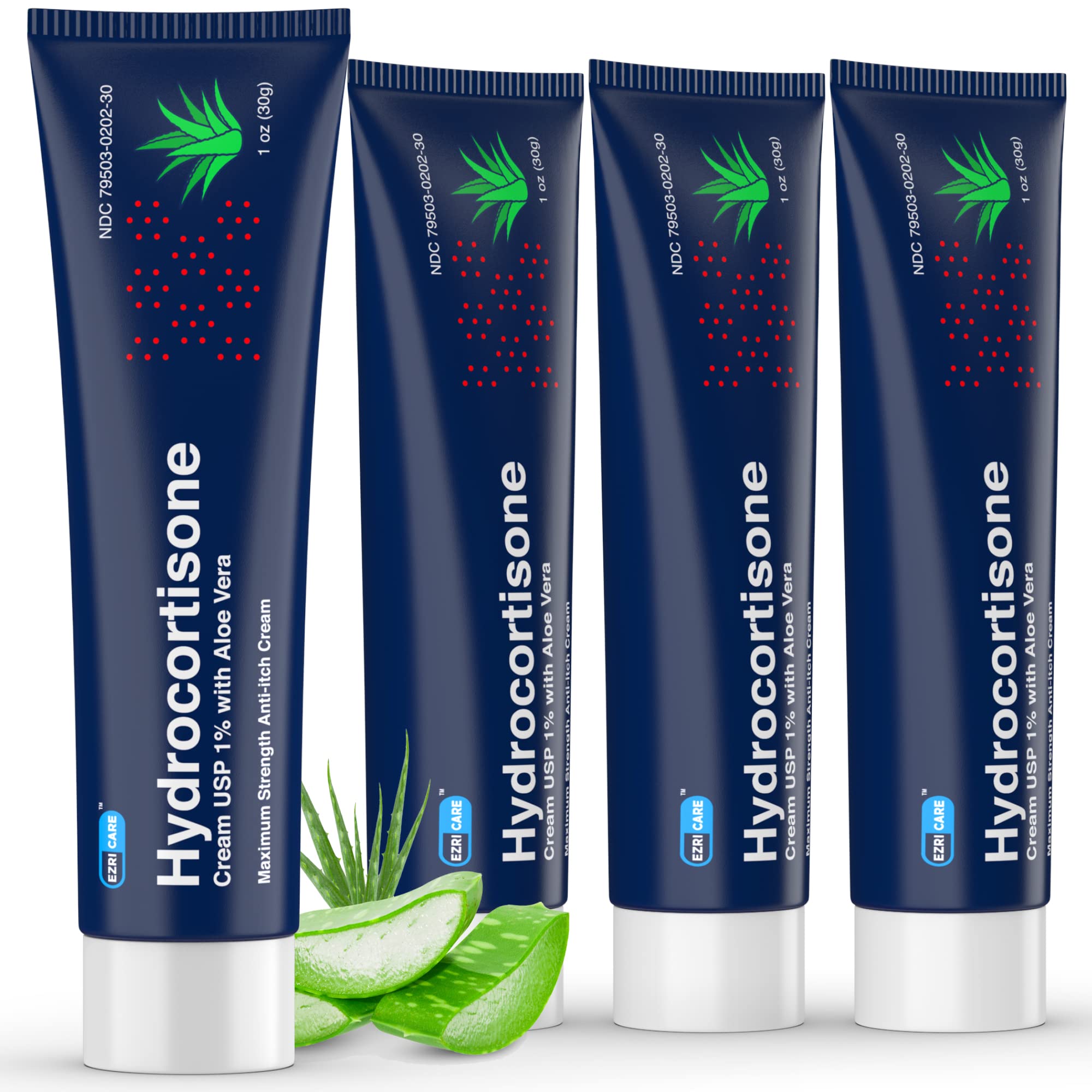 Buy EzriCare Hydrocortisone Cream USP 1 with Aloe Vera Anti Itch