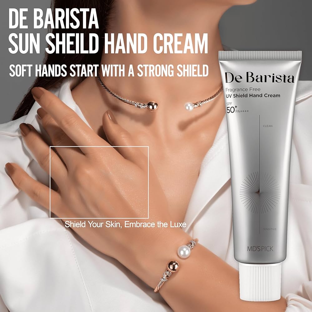 Amazon.com : MD'S PICK De Barista Sun Shield Hand Cream SPF50+/