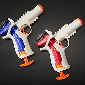 Nerf Pro Gelfire Versus Pack Includes 2 Blasters, 4,000 Gelfire Rounds, 60 Round Capacity, T-Pull Priming, 2 Eyewear, Gifts for Teens Ages 14+