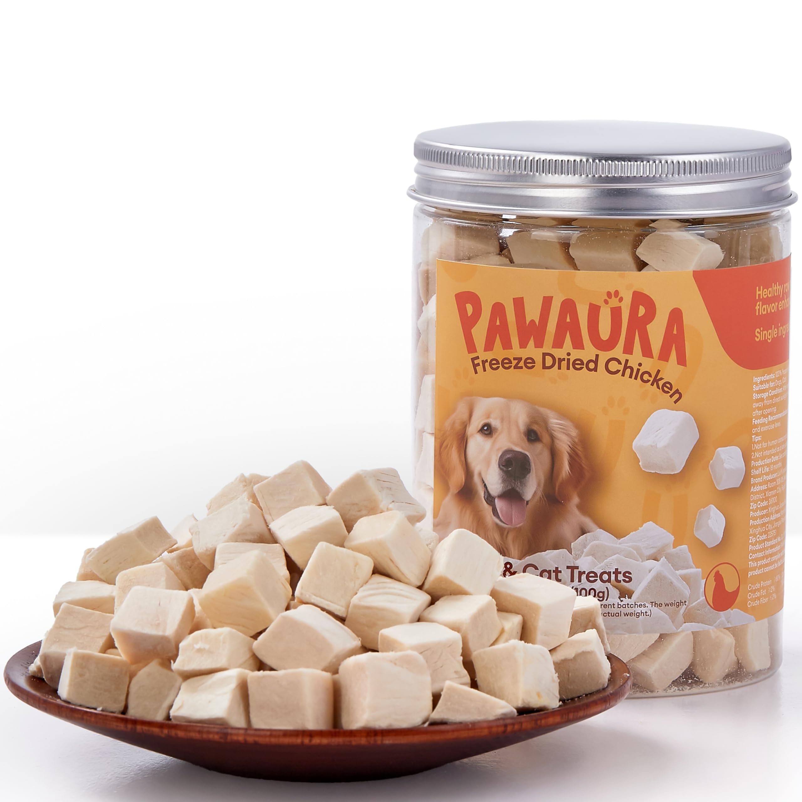 Freeze Dried Chicken Cats Treats, 100g