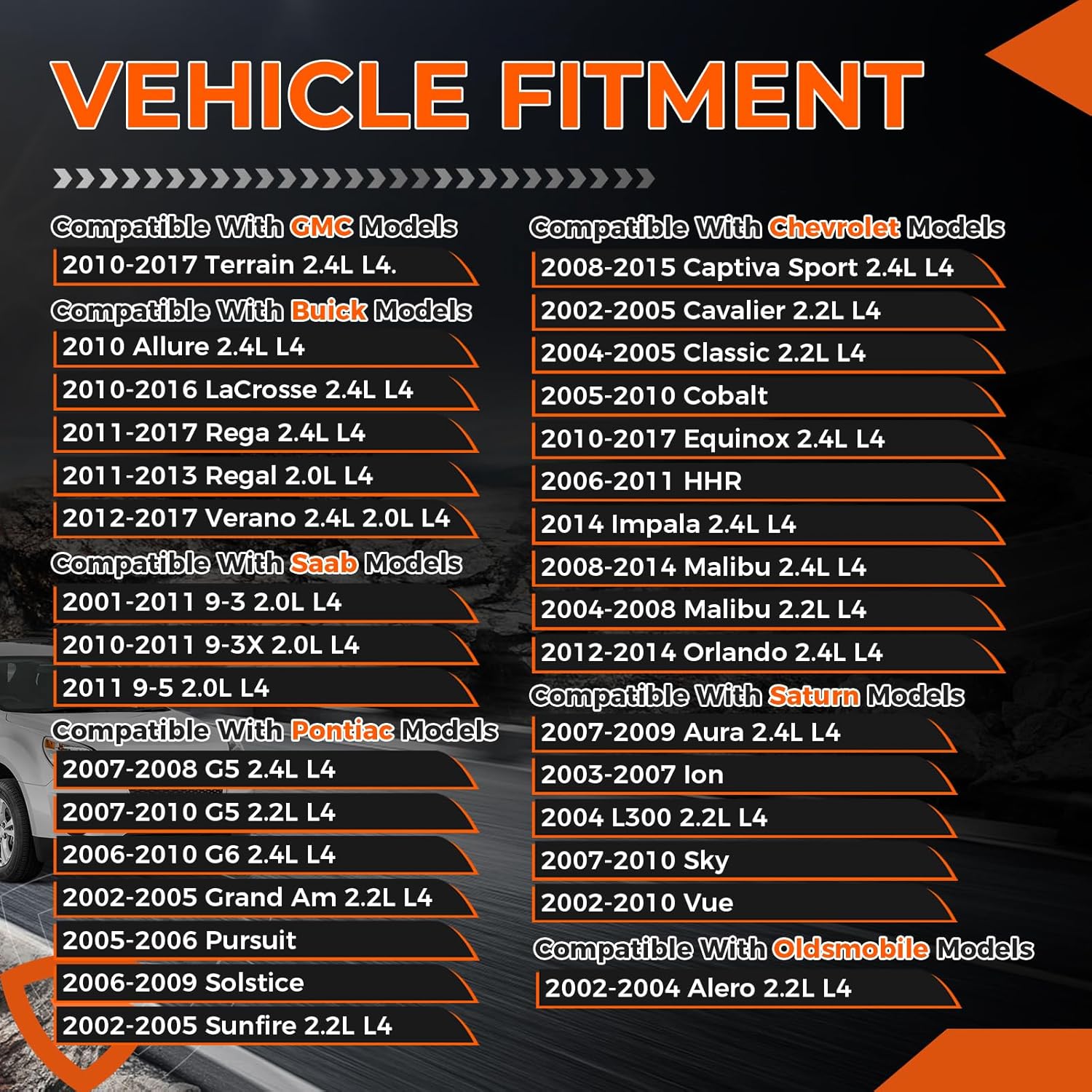 Engine Timing Chain Kit w/Chain Guide Rail Tensioner Sprocket fit for Chevy Equinox Captiva, fit for Buick Regal Verano, fit for GMC Terrain, fit for Pontiac, 2.0 2.2 2.4L, Replaces# 12680750