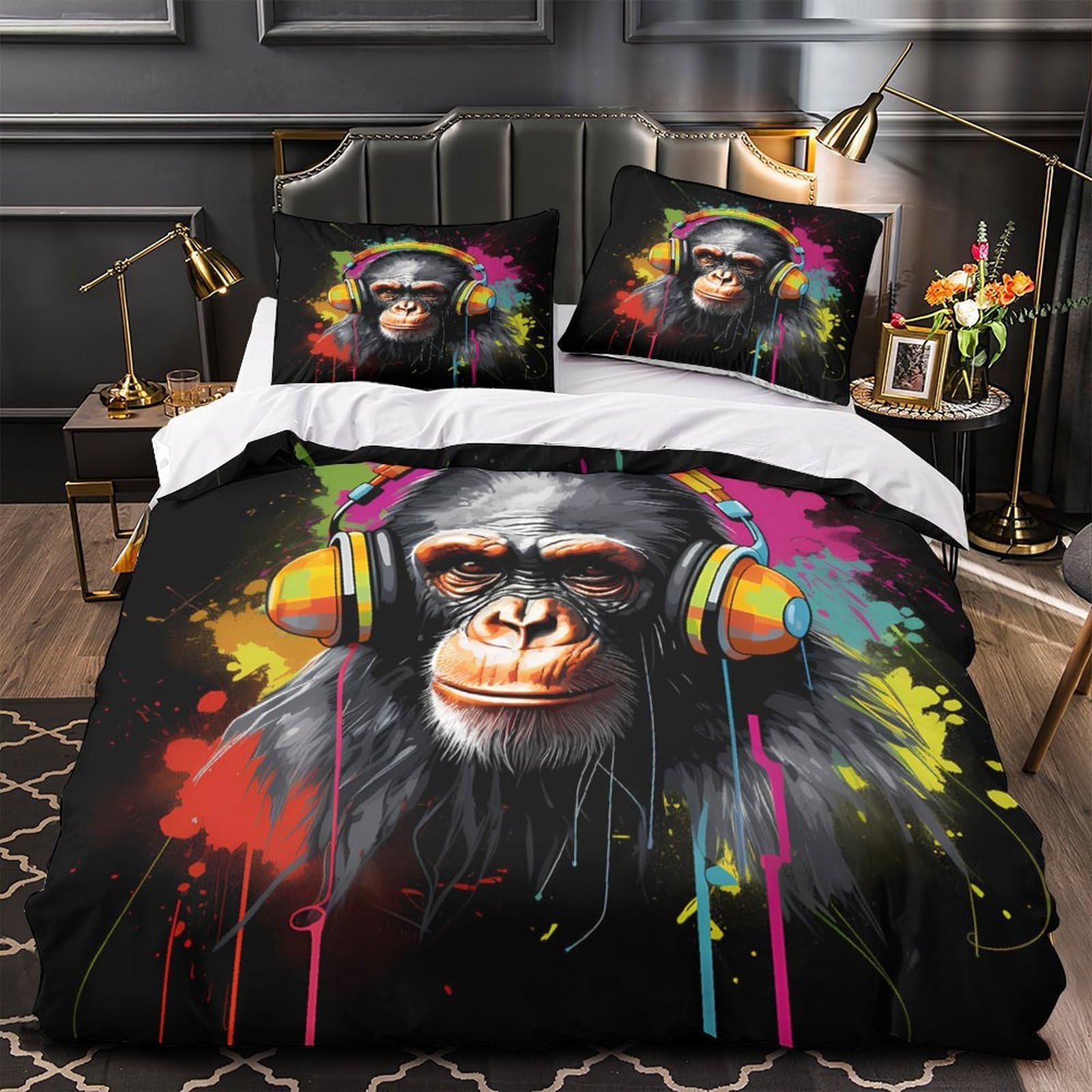 Parure de lit motocross 3D pour transformer votre chambre en circuit