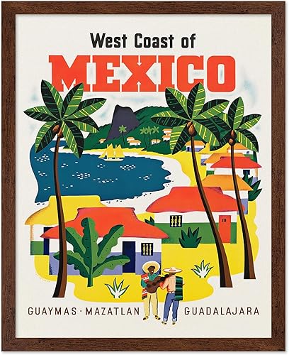 Miniatura 33 de Poster Master Póster de viaje vintage, impresión retro de Miami, arte de Florida, regalo elegante para hombres, mujeres, amantes de los viajes,