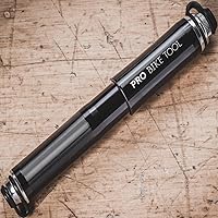 Vista 2 de Pro Bike Tool Mini Bike Pump - Compact and Portable Bicycle Tire Pump for Fast Inflation - Compatible with Presta and Schrader Valves - Lightweight