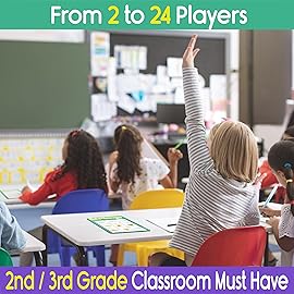 THE BAMBINO TREE Sight Word Bingo Game Level 3 & 4 - Learn to Read Vocabulary for 1st 2nd 3rd Grade Kids - Dolch\'s Fry\'s Site Words Reading Game