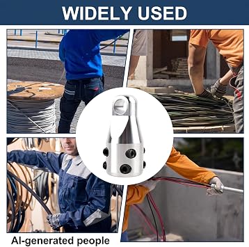PakaLife 69705 Wire Puller,Electrical Cable Puller,Wire Pulling Tools Head For Electricians,Wire Tugger