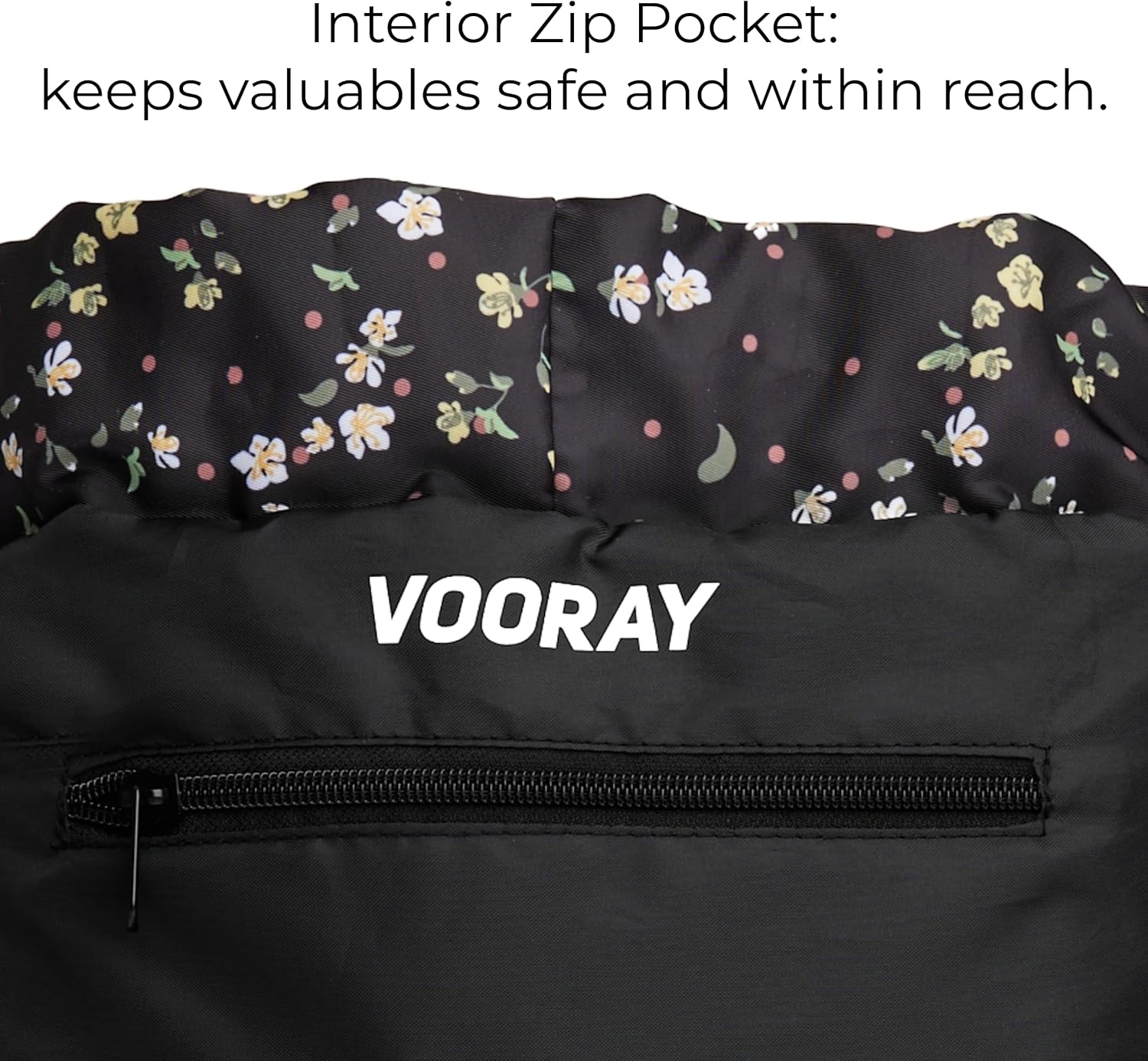 VOORAY 23L Flex Cinch Drawstring Backpack – Lightweight Travel Bag, Weekender & Sports Gym Bag for Women and Men