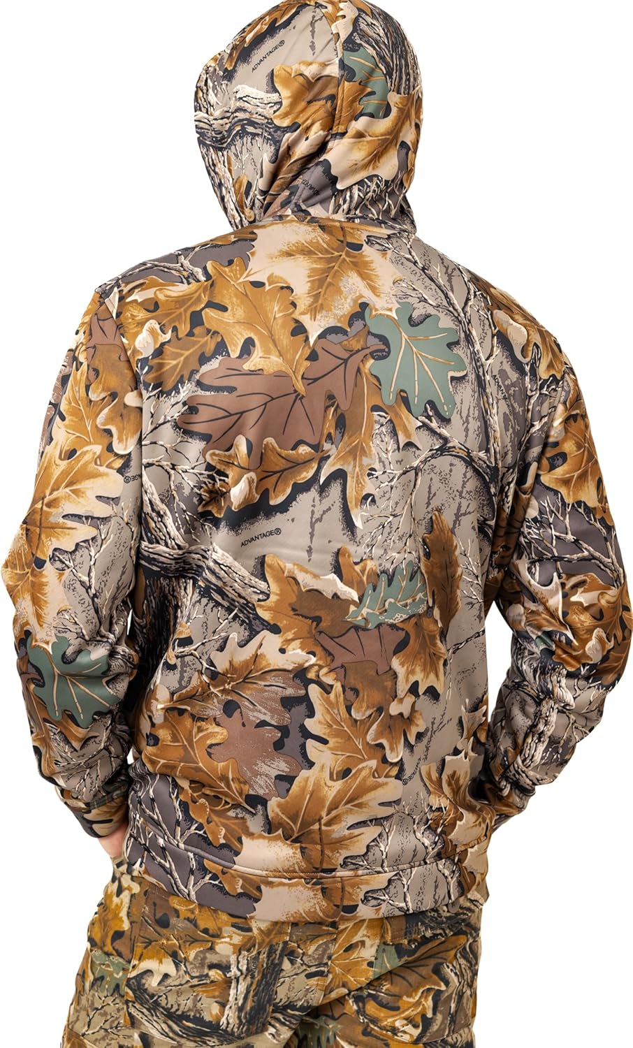 Realtree Men's Camo Midweight Hunting Performance and Sherpa Hoodies Pullover - Image 5
