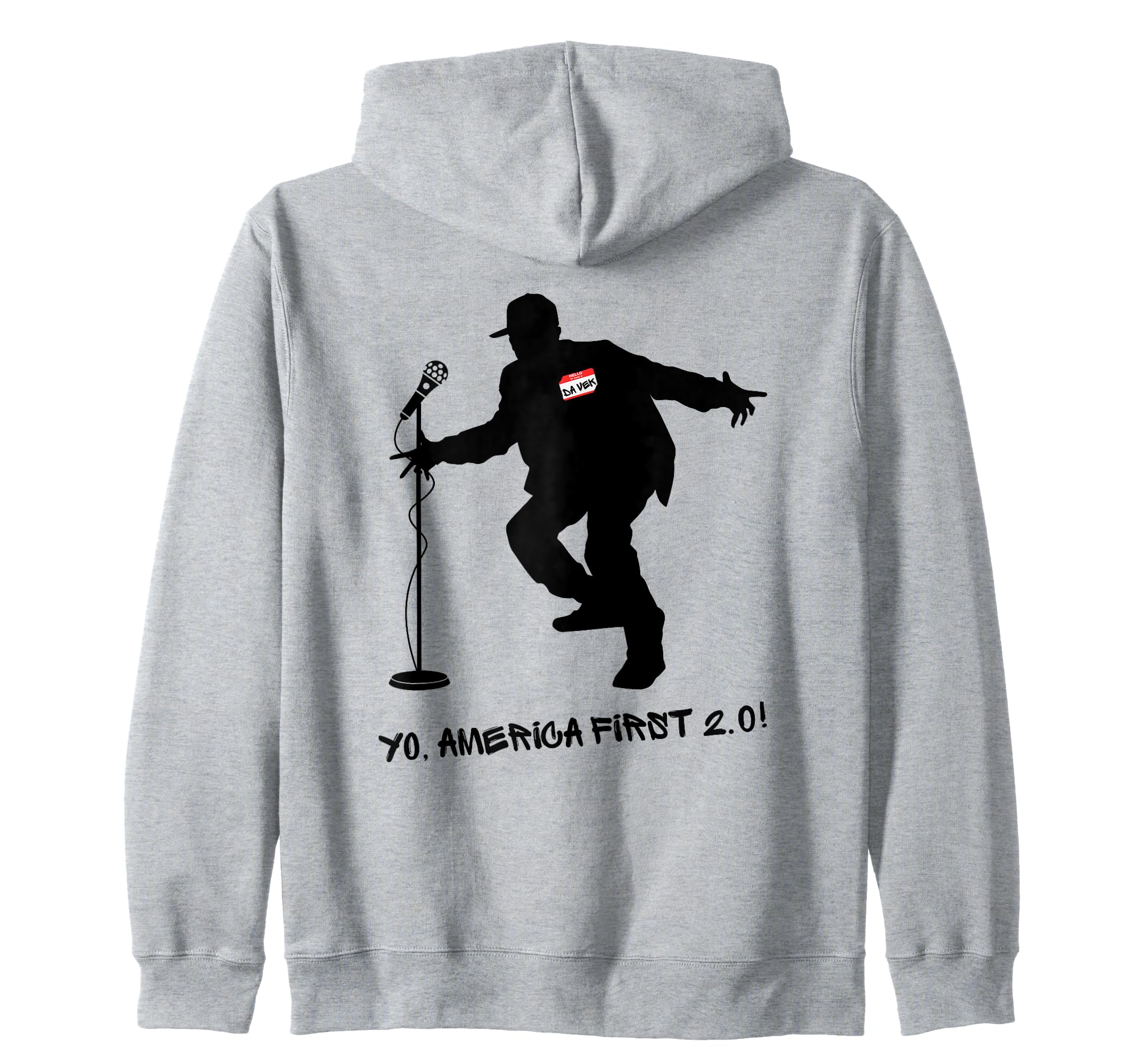 America First-2.0Vivek Ramaswamy DaVek Rapper Presidential nominee 2024 Zip Hoodie