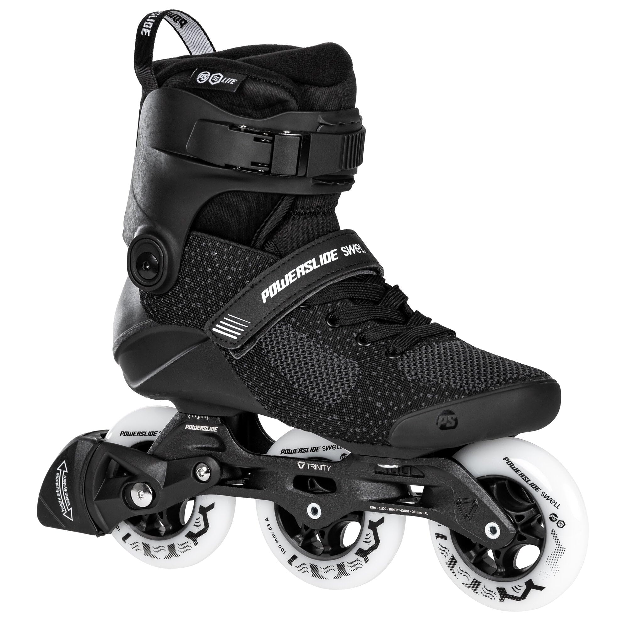 PS Swell Lite 100 Skates Black 12.0-12.5 (46-47)