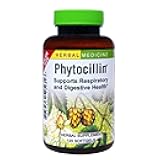 Herbs Etc. Phytocillin - Respiratory & Digestive Health Support Supplement - Herbal Formula to Support Digestion - Support Healthy Breathing - 120 Softgels (120 Servings)