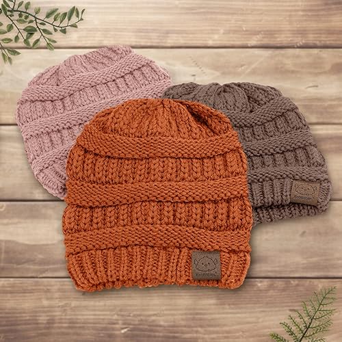 Vista 99 de KeaBabies 3-Pack Baby Beanies for Boys, Girls - Stretchy Knit Baby Hats, Cute Newborn Sweet Pea
