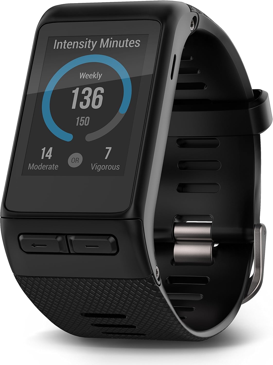 garmin vivoactive hr gps smartwatch 010 01605 03 regular fit black renewed