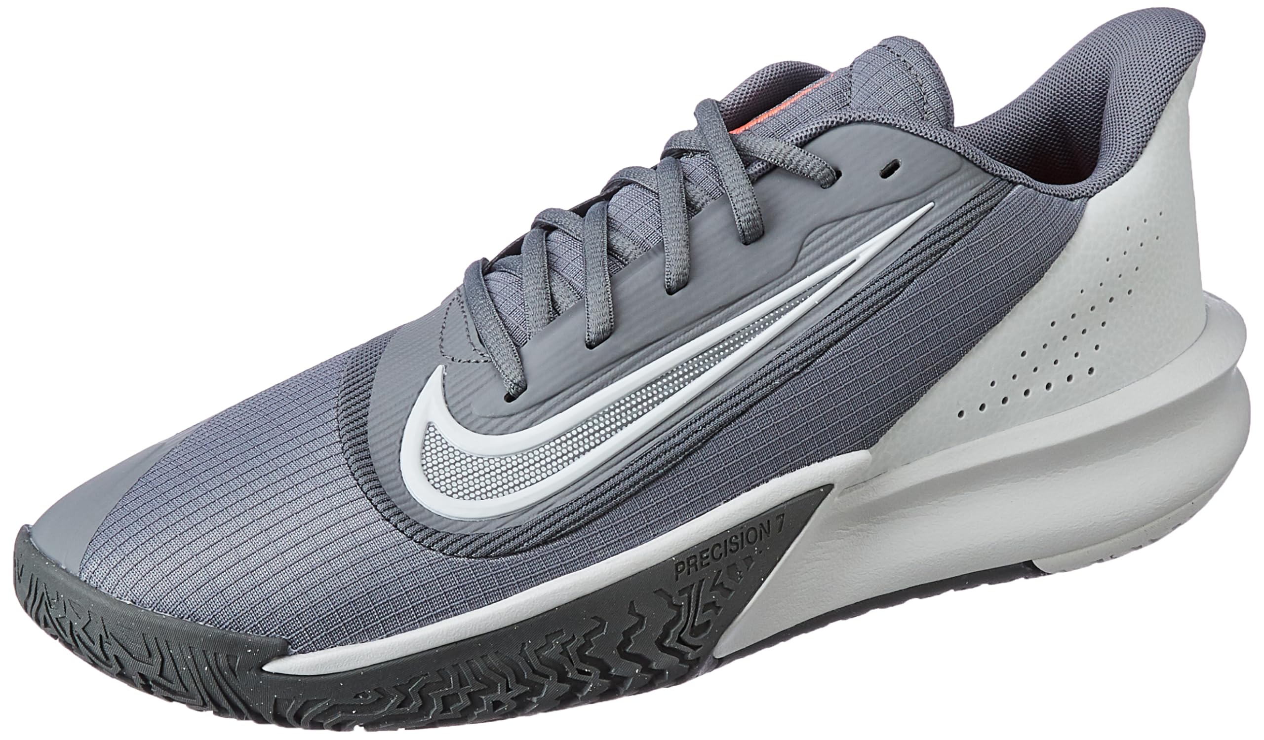 Nike Mens Precision VII, Smoke Grey/Photon Dust-grey, 9.5 Women/8