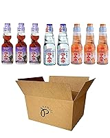 Vista 8 de RAMUNE - Refresco japonés variedad, paquete de 8, 6.76 onzas líquidas cada uno (arándano, uva, naranja, lichi (2 de cada uno))