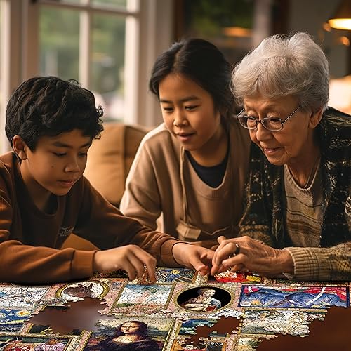 Miniatura 5 de White Mountain Puzzles Great Paintings - Rompecabezas de 1000 piezas