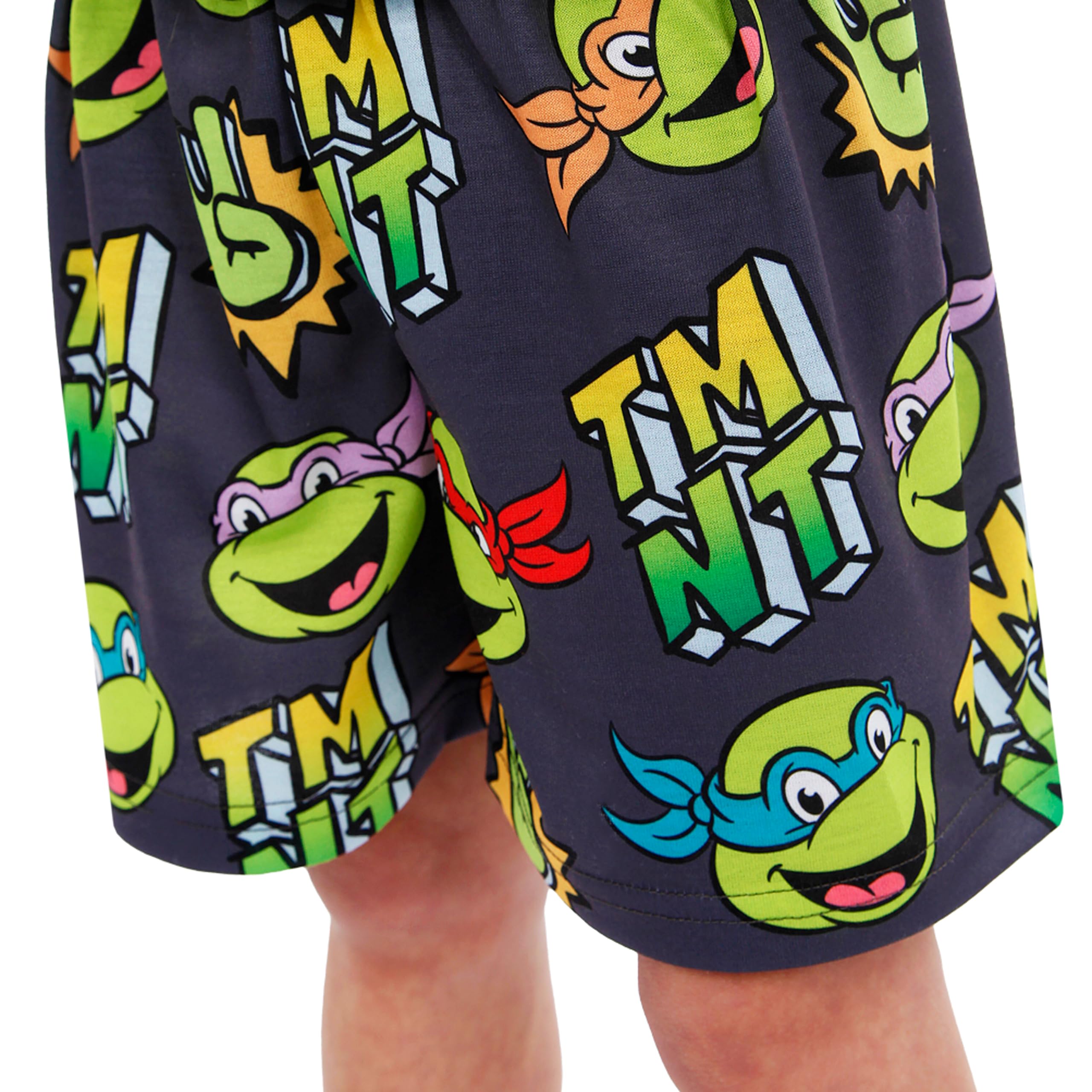 Teenage Mutant Ninja Turtles Pijama Pijamas Niño Verano | Pijama Corto TMNT