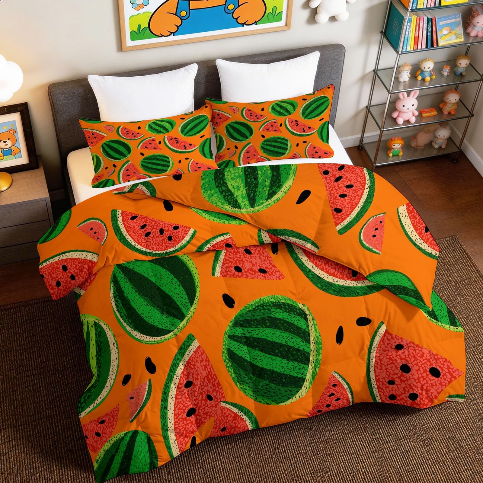Edredón suave cálido 155x220 transpirable sin funda con dos almohadas