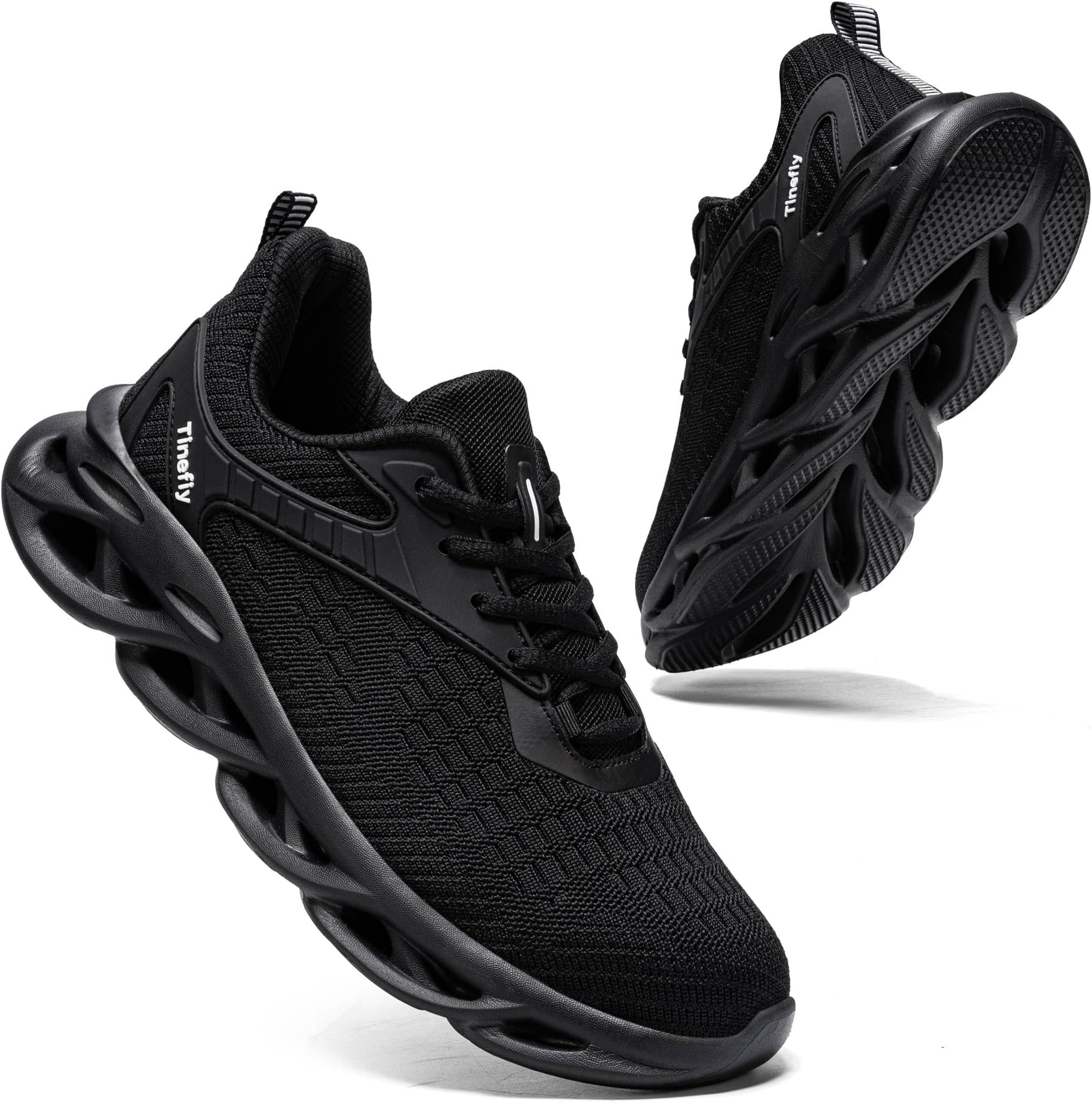 TinefiySteel Toe Shoes for Women Lightweight Comfortable Slip Resistant Safety Sneakers Cushion Puncture Proof Work Shoes Indestructible Shoe