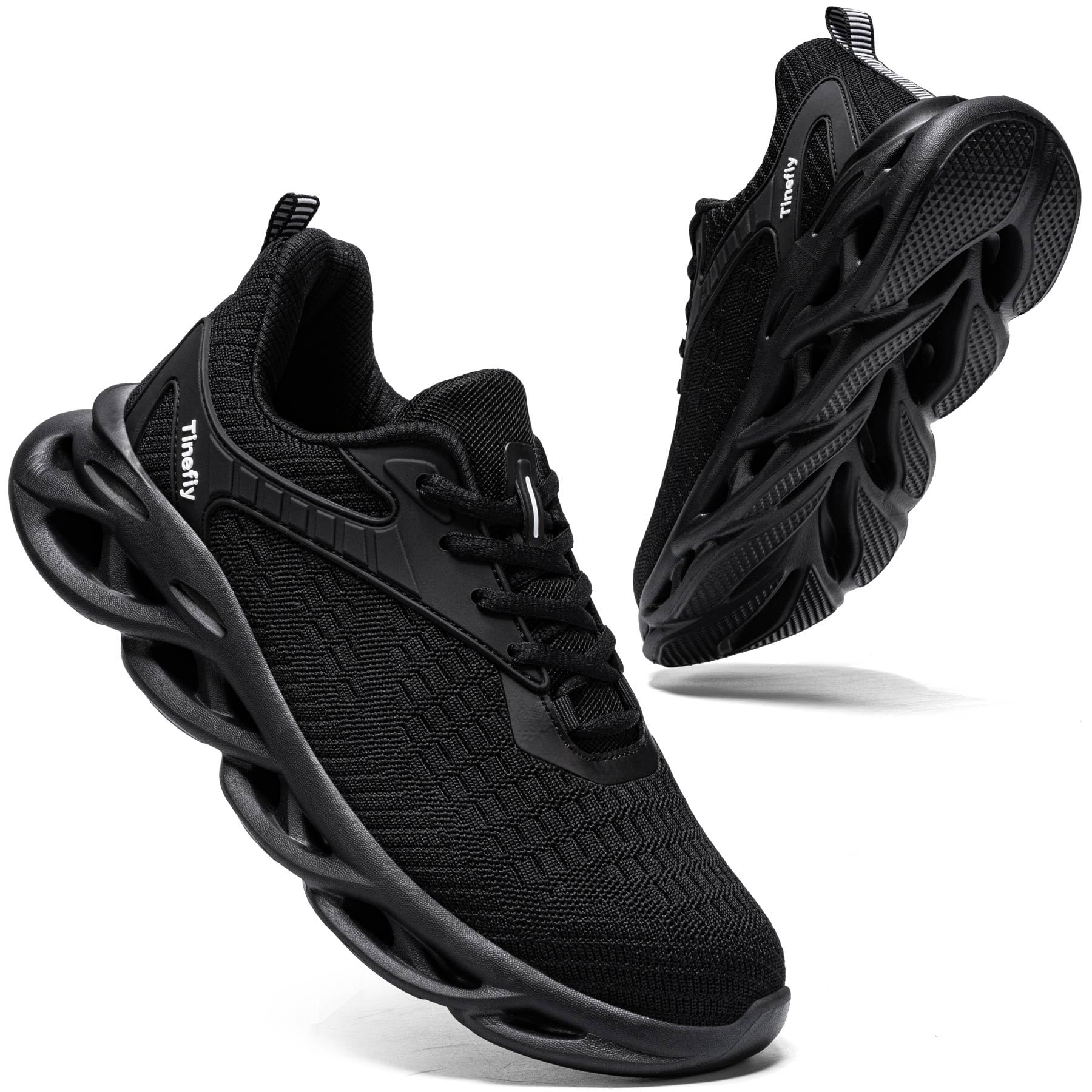 TinefiySteel Toe Shoes for Women Lightweight Comfortable Slip Resistant Safety Sneakers Cushion Puncture Proof Work Shoes Indestructible Shoe