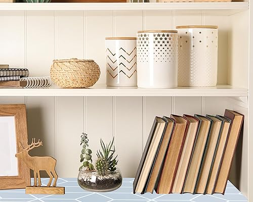 Miniatura 7 de Revestimientos antideslizantes e impermeables para cajones de 12 pulgadas x 20 pies, no adhesivos, revestimientos para armarios de cocina,