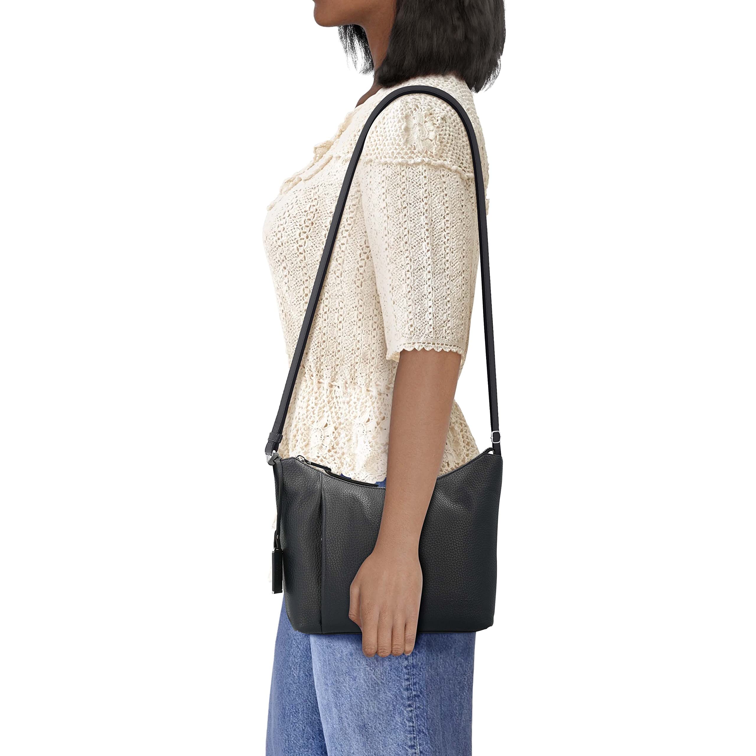 Picard Damen Schultertasche PURE aus Echtleder Mittel | mit Reißverschluss | Schultertasche | Alltag