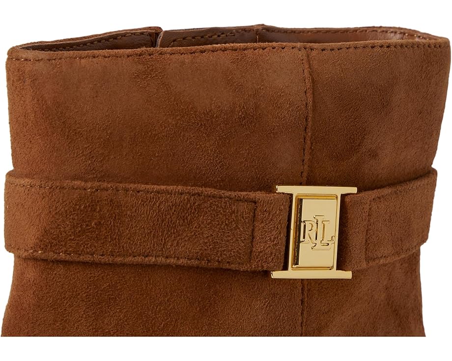 Lauren Ralph Lauren Kellie Suede Bootie Heel - Right View