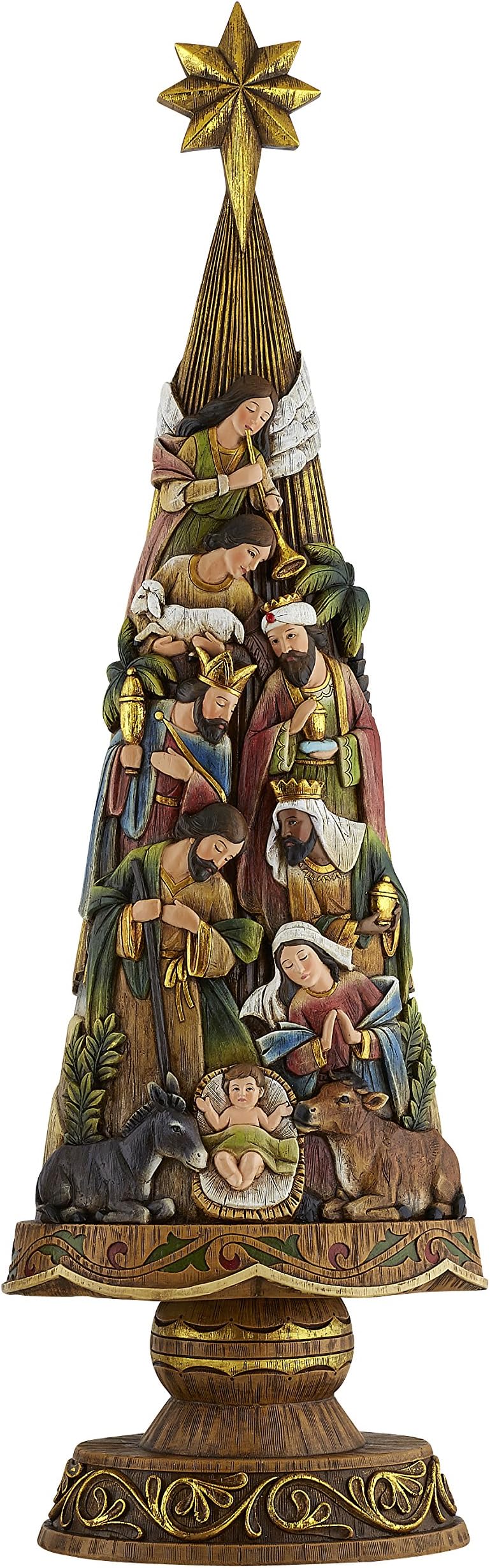 Nativity Figurine, Christmas Tree