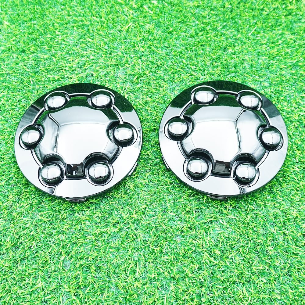2Pc 15" Aluminum Wheel hub Center Cap Replacement for 1991-1996 Dakota Truck