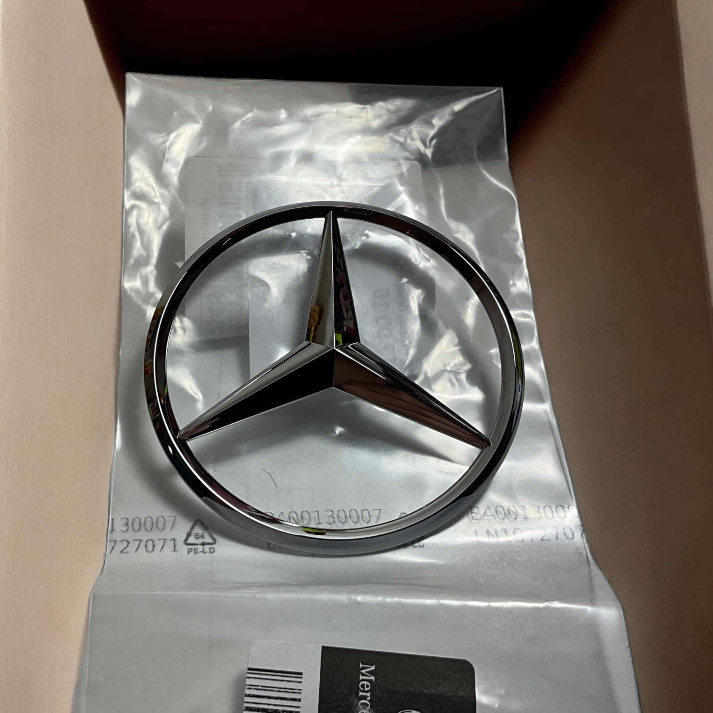 Estrella Mercedes carrocería portón trasero clase A W176 W177 2013-2022