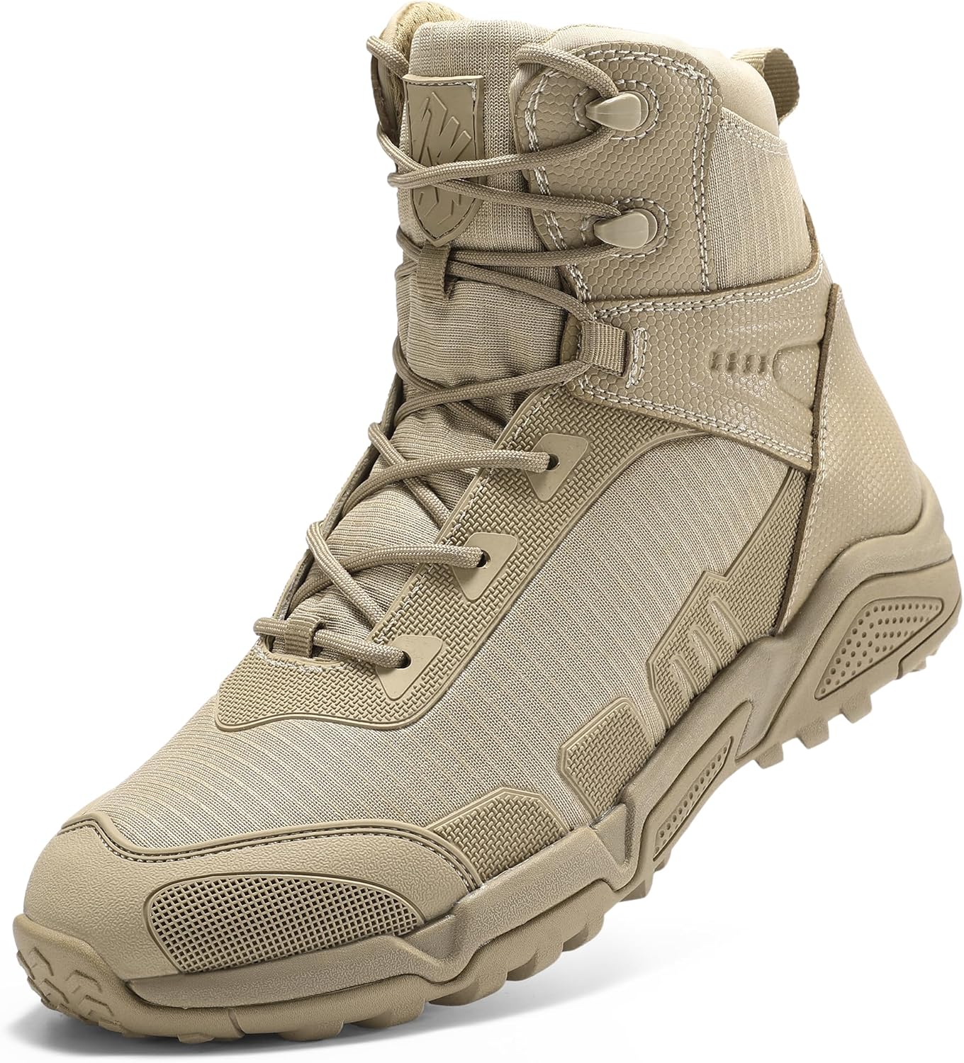 Men's Military Tactical Boots - Lightweight and Durable Work Boots for Outdoor, Combat, Jungle, Hiking, Backpacking