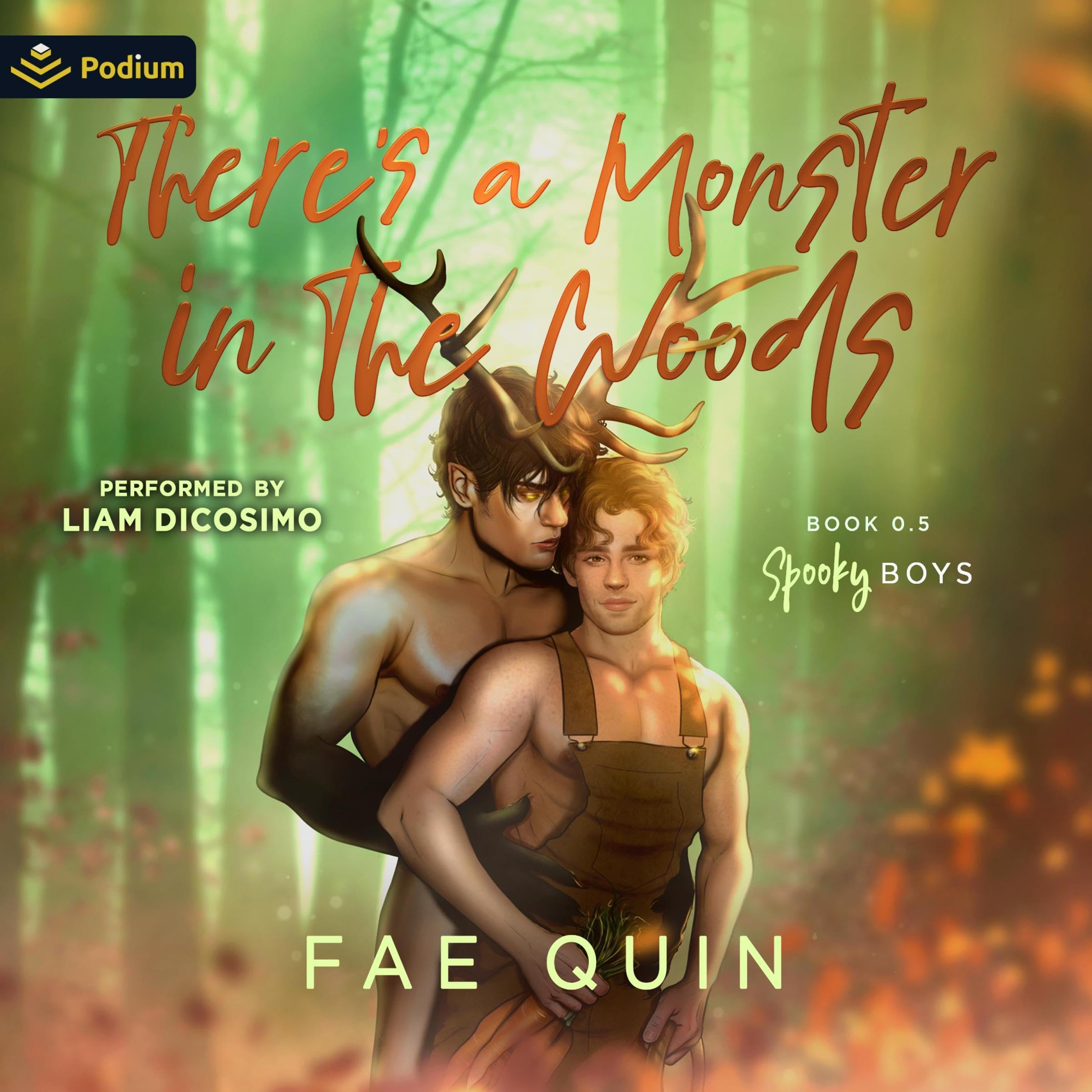 Cover art for There's a Monster in the Woods