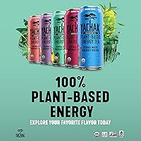 Vista 6 de Yachak Bebida de yerba mate, menta suprema, el embalaje puede variar, 16 onzas líquidas, paquete de 12