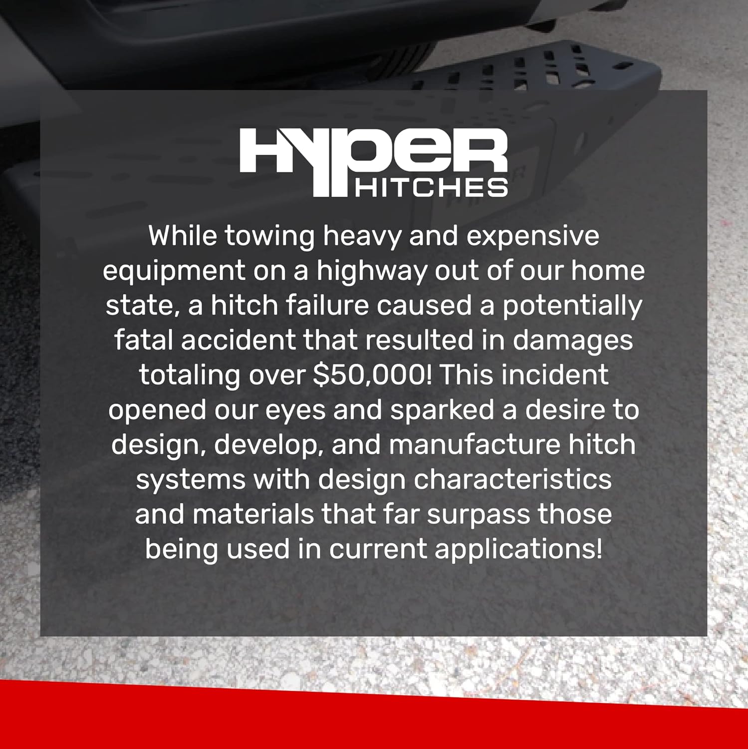 12" Hitch Step Model # HS-12 | Hitch Step | Truck Hitch Step 100% Made in The USA | Rear Bumper Guard Protector | with Built in Stabilizer (2" Receiver) - Image 7