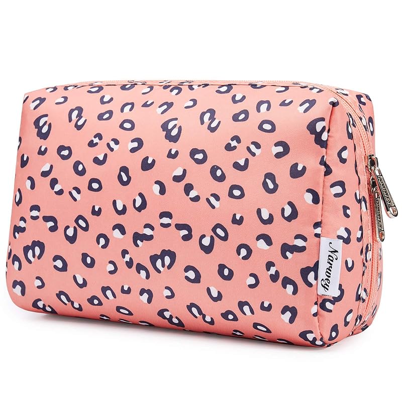 Narwey Necessaire de maquiagem e higiene para viagem, com compartimentos